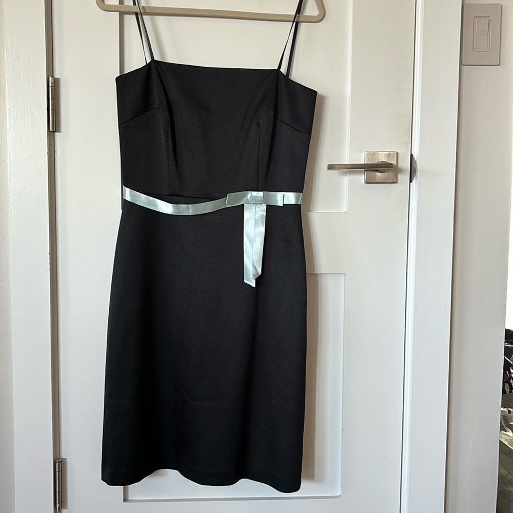 Laundry by Shellie Segal Sleeveless and Strapless Black Cocktail Dress